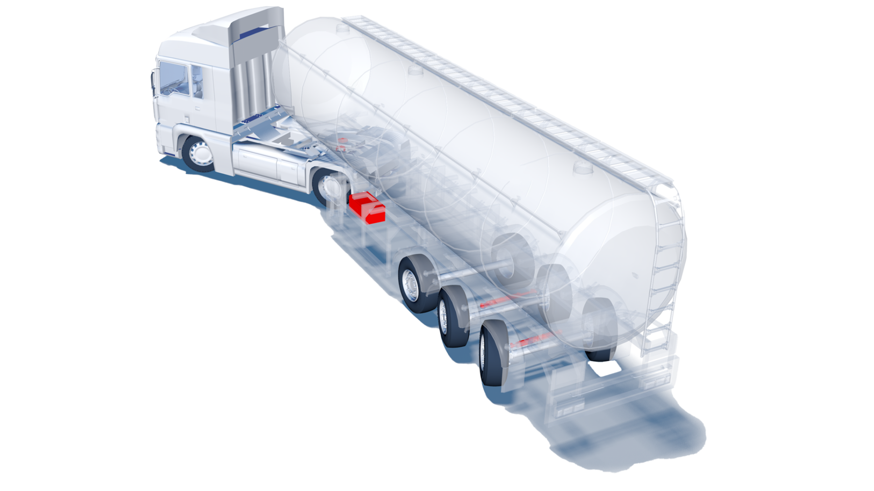stuursysteem trailer distributie tank